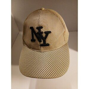 NY cap hat knit-look Strap-back NEW H6